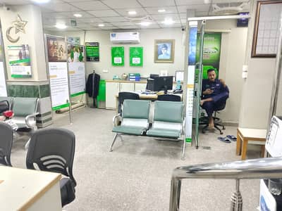 Rent 120 yards commercial 2bed. d. d ground Alladin park k samne rashid minhas