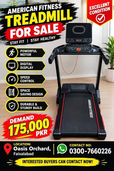 Treadmill for sale