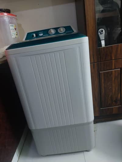 haier washing machine rarely used motor warranty till 2032