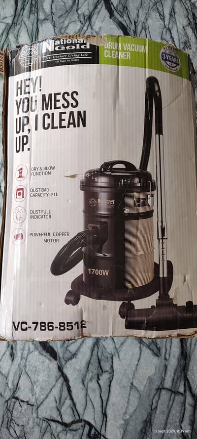 national Gold vacuum cleaner