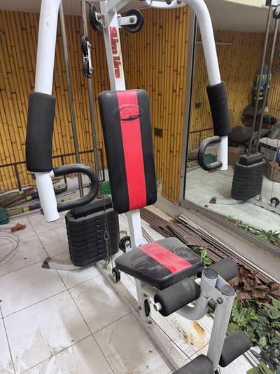 Gym Machine Slim Line - Multi Exercise Station - Barely Used