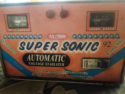voltage satplizer m2500 lcd fridge ac