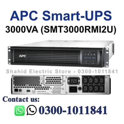 APC SMART UPS 3000VA SMT3000RMI2U