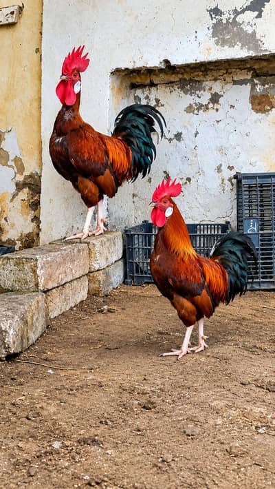 Urgent sale Hens 4 murgiyan(Andy dentist ha) 2 murgy