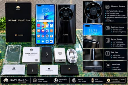 Huawei Mate 40 Pro+ 8GB 256GB China Non PTA 82% Battery