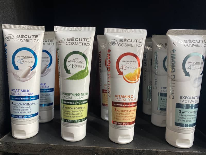 becute face washes 0