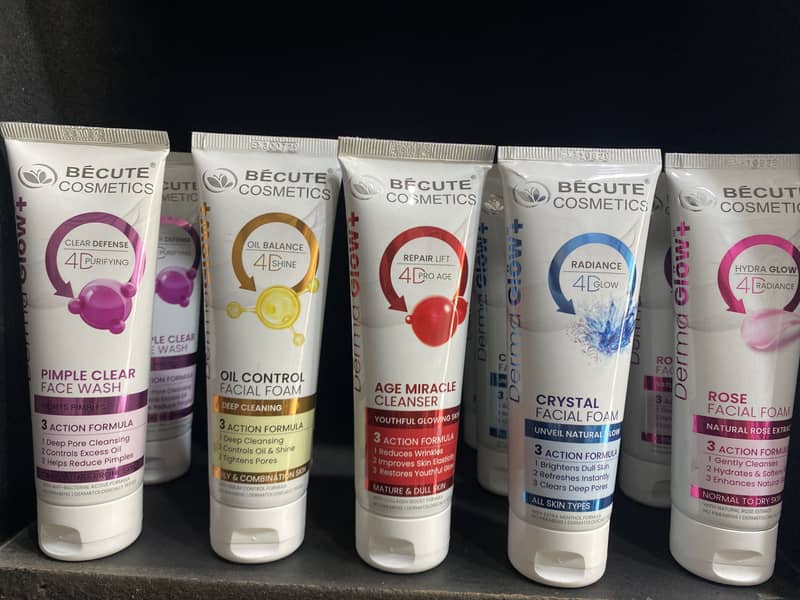 becute face washes 1