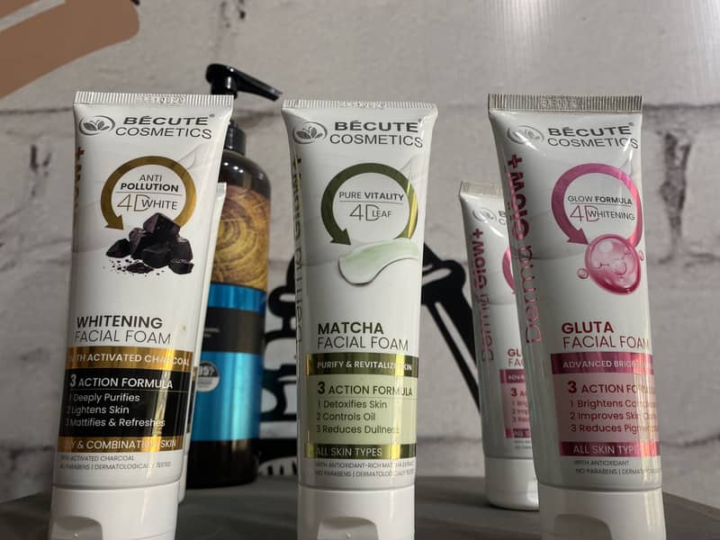 becute face washes 2