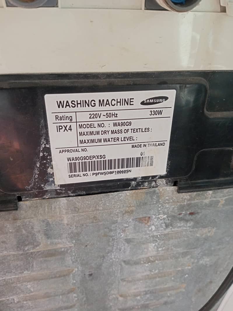Samsung automatic washing machine 5