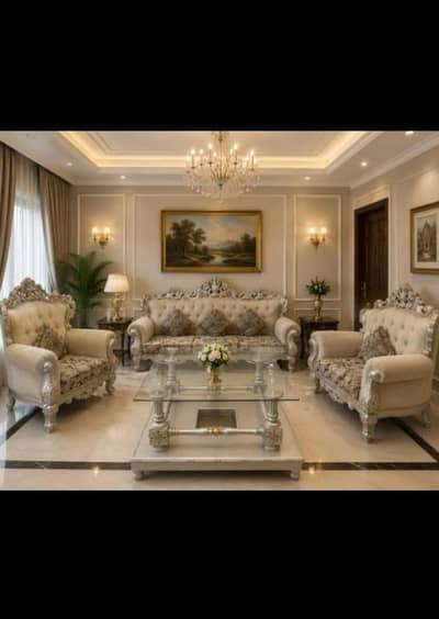 wooden sofa set/luxury sofa set/royal wooden sofa set