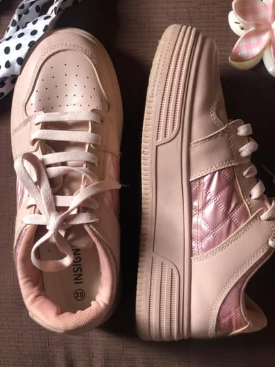 Insignia Pink Sneakers – Like New | 1 Time Used