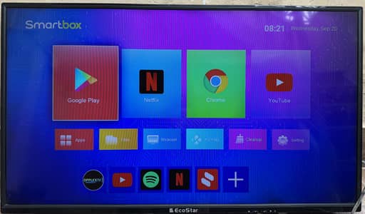 Ecostar 40 inch LED with Google smart box