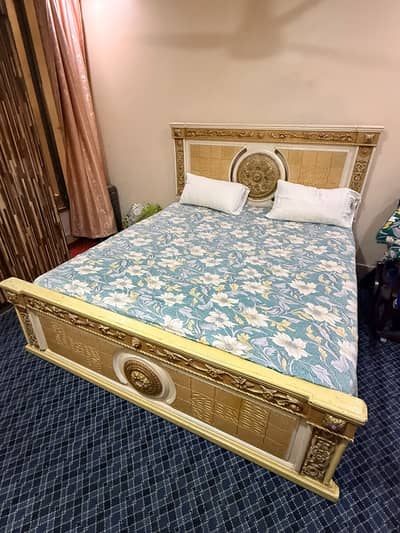 Luxury King Size Bed Set | Designer Wooden Bed | Bedroom Furniture |