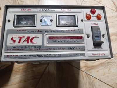 STAC 3600 Watts Automatic Stabilizer (100% Copper) - Breaker Issue