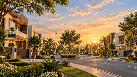 1 Kanal Fully Paid Corner Residential Plot For Sale In Etihad Town Phase II Prime Location
