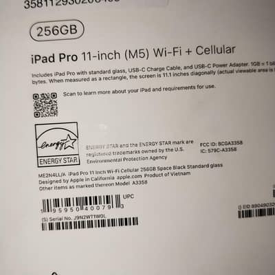 ipad pro m5 box open condition