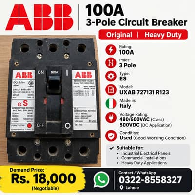 ABB circuit breaker heavy duty