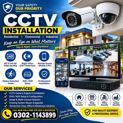 CCTv Installation and Security Solutions