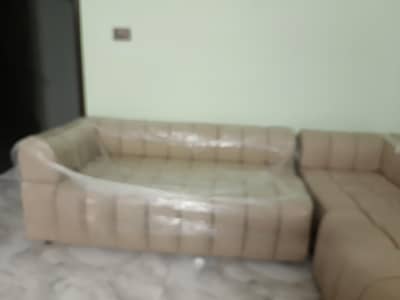L shape sofa set , sofa set , Vintage interior sofa , solid sofa set
