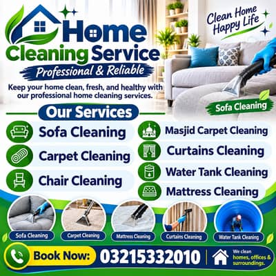 Sofa Cleaning Service/chair Cleaning/Carpet cleaning/Curtains/Mattress