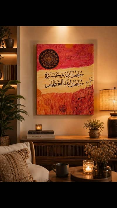 Hand Made Islamic Calligraphy