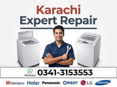 Automatic Washing Machine Expert HAIER LG SAMSUNG DAWLANCE PEL ORIENT
