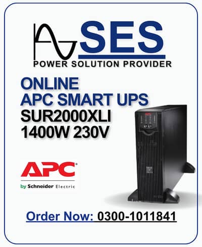 Online APC SMART UPS 2KVA SURT2000XLI