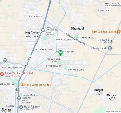 SALE OF PLOT IN CHINAR BAGH