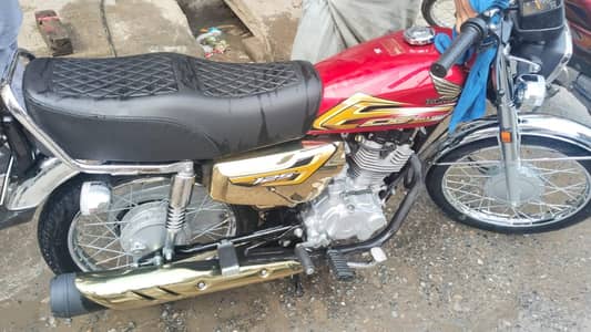 cg 125 golden self start
