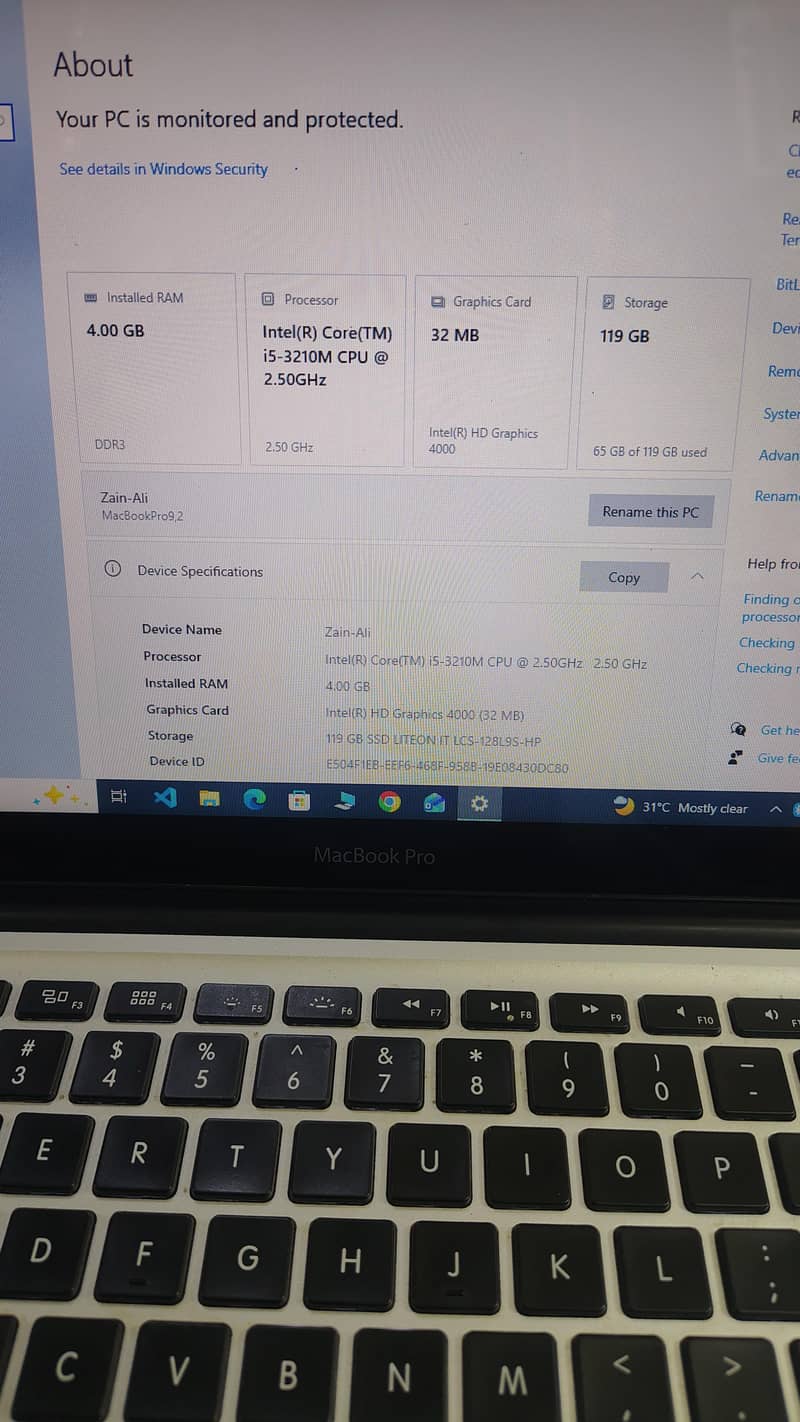MacBook Pro 9,2 5