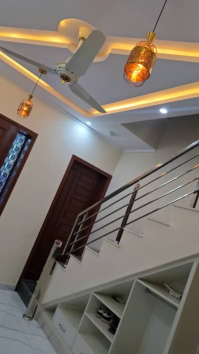 G 13/4 St number 132 Brand New House for sale Size 25 40 newly 4 bed 5 bath 2 tvl 2 kitchen Car porch water boring