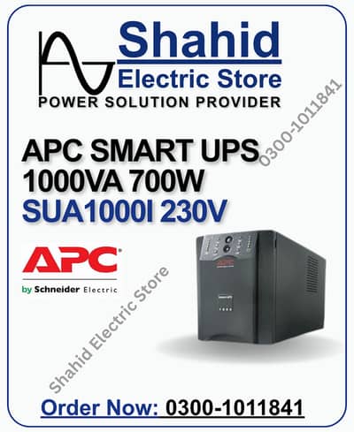 APC SMART UPS 1KVA SUA1000I