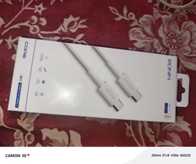 Ronin charger+c type to c type cable