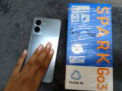 Tecno Spark Go 3 4/128 just open Box