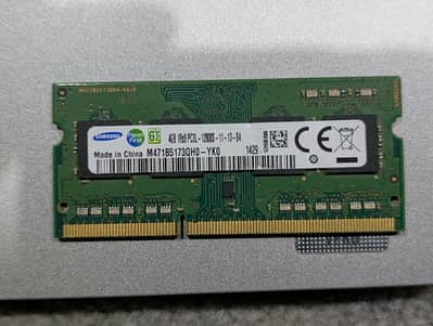 Samsung 4GB DDR3L 1600MHz Laptop RAM (PC3L-12800S)