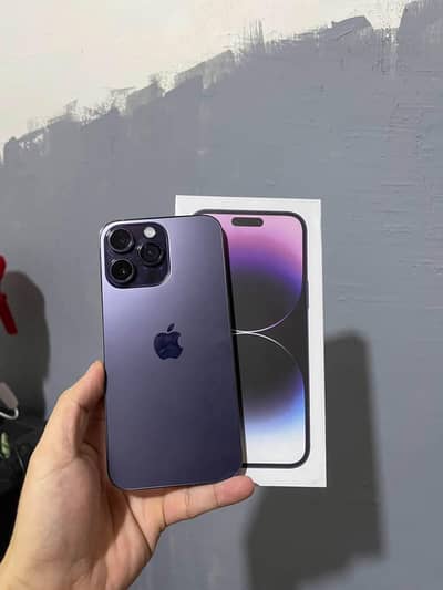 Apple iPhone 14 Pro Max full box urgent sale connect OLX