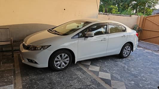 Honda civic rebirth manual 2013  white