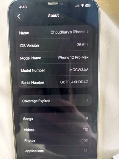 Urgent sale iPhone 12 Pro Max