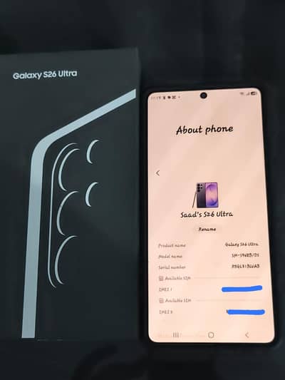 Samsung Mobile S26 Ultra