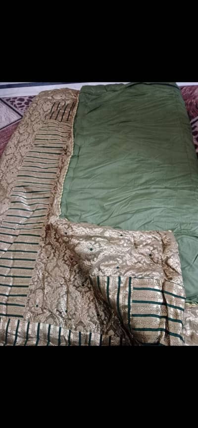 razai double bedd new razai with cover