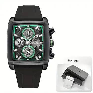 MEGIR Sports Chronograph Watch (100% Working Sub-Dials) Brand New