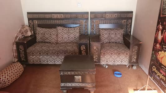 Sofa tebal charpai hotel waly bed beth kar khny khany Waly 03017994470
