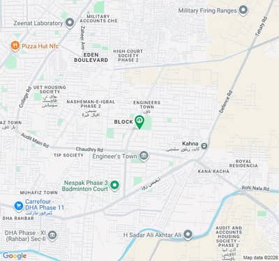 1 KANAL CORNER PLOT AVAIALBLE FOR SALE IN IEP ENGINEERS TOWN DEFENCE ROAD LAHORE