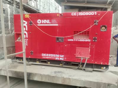 جی۔ تصویر کے مطابق یہ AGG DE22D5، 22 kVA / 17.6 kW، Deutz BFM3 G1، 15