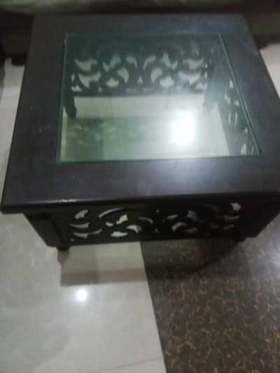 coffee   table  with glass top