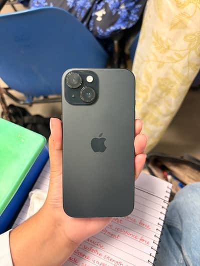 Apple iPhone 15 jv with box and cable