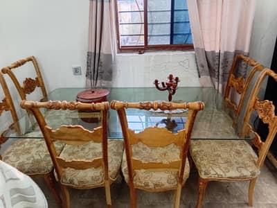 chinnioti 6 seater dining table for sale