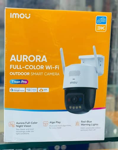IMOU TITAN PRO | 6MP 3K Outdoor Camera | 2 Years Warranty | CCTV