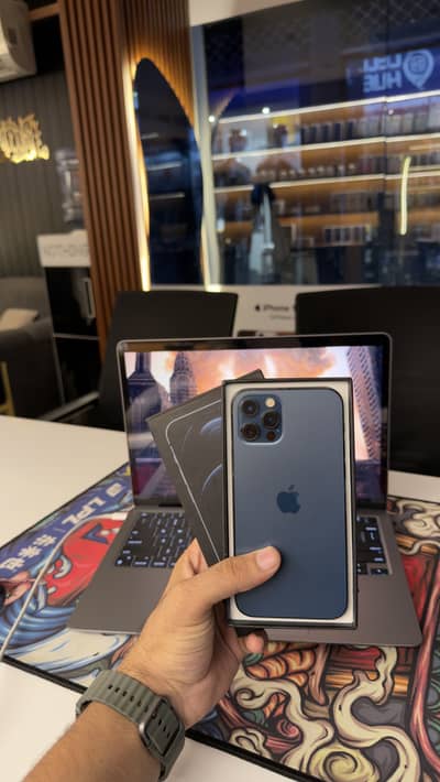 iPhone 12 Pro 256GB dual sim Official PTA with box 100% genuine pack