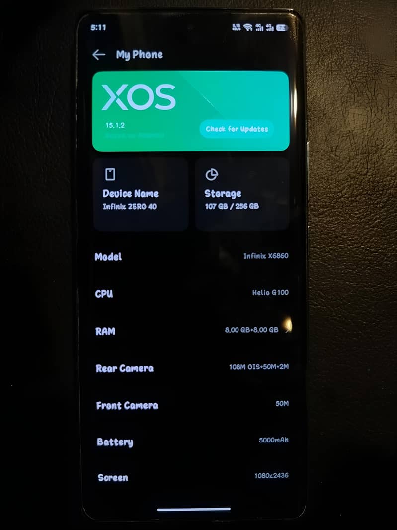 Infinix Zero 40 5
